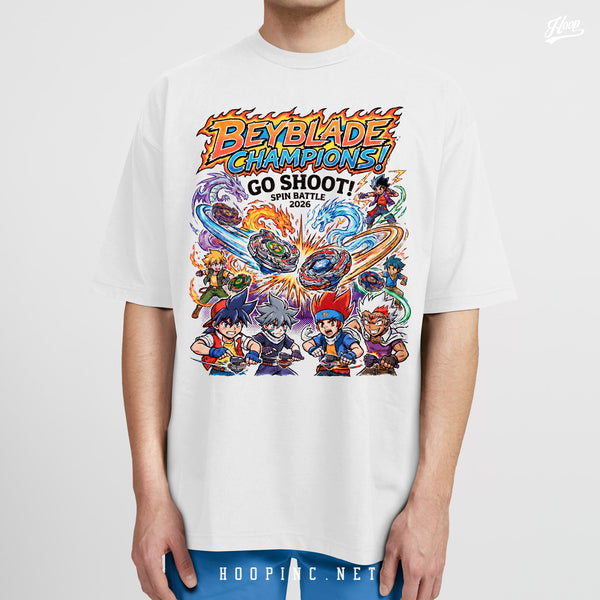 "321 Go Shoot!" heavy weight tee