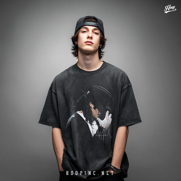 "King of Pop" Washed Tee