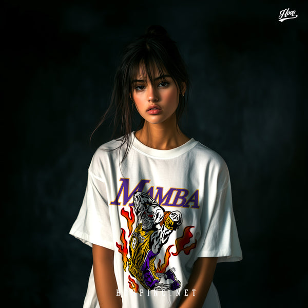 "MAMBA SKULL" Oversize Tee