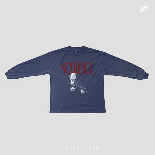 "SCARFACE" long sleeve heavy weight tee