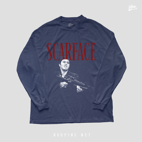 "SCARFACE" long sleeve heavy weight tee