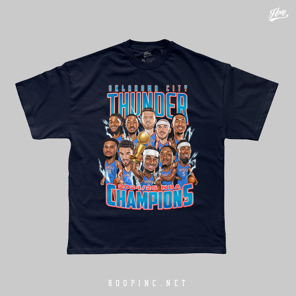 "OKC CHAMPION 2025" Heavy Weight Tee