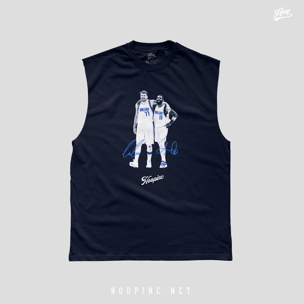 "Dallas Duo” Sleeveless Tee