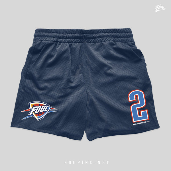 ""2 Free Throws" basketball shorts