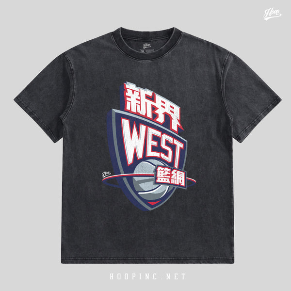 "Hong Kong Style - NT West Nets 新界西籃網" Retro Washed Tee