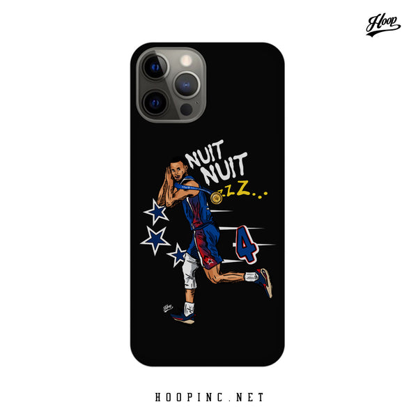 "nuit nuit" Silicone iPhone Case