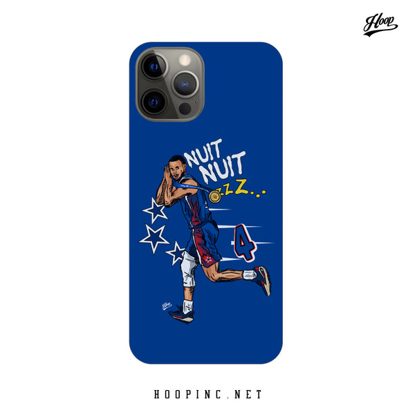 "nuit nuit" Silicone iPhone Case