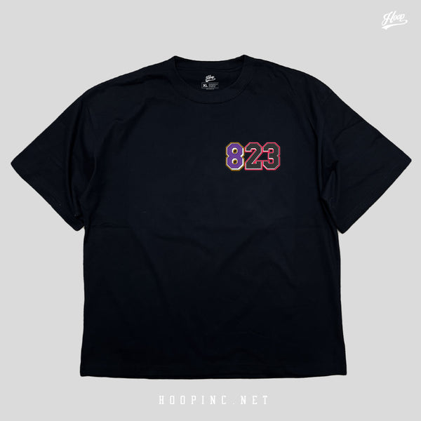 "823 Stay Aggressive" Oversize Tee