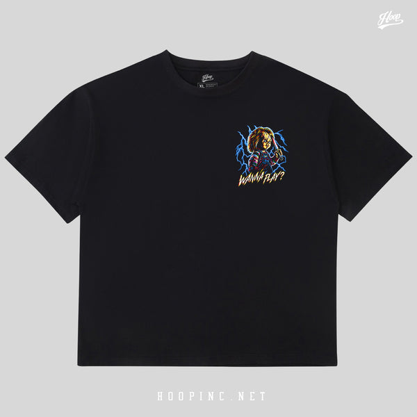 "Wanna Play?" Oversize Tee