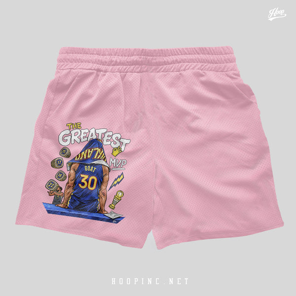 "The Greatest GOAT 30" basketball shorts