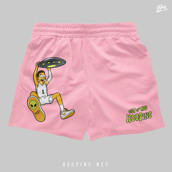 "Alien Out of This World" basketball shorts