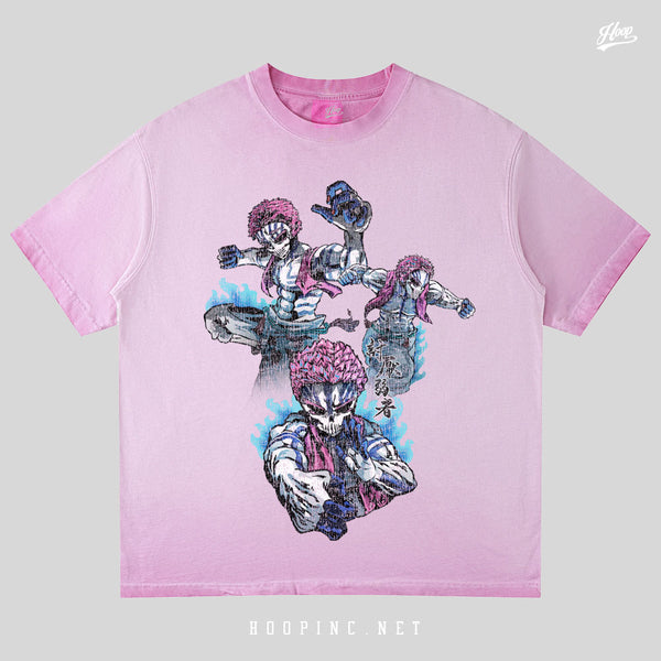 "討厭弱者！Hate the weak! " Washed Tee