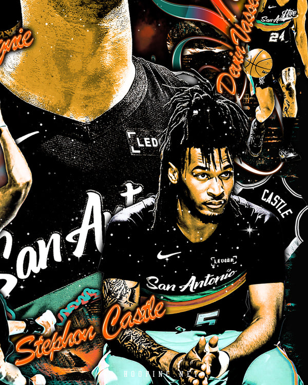"The Spurs" Washed Tee