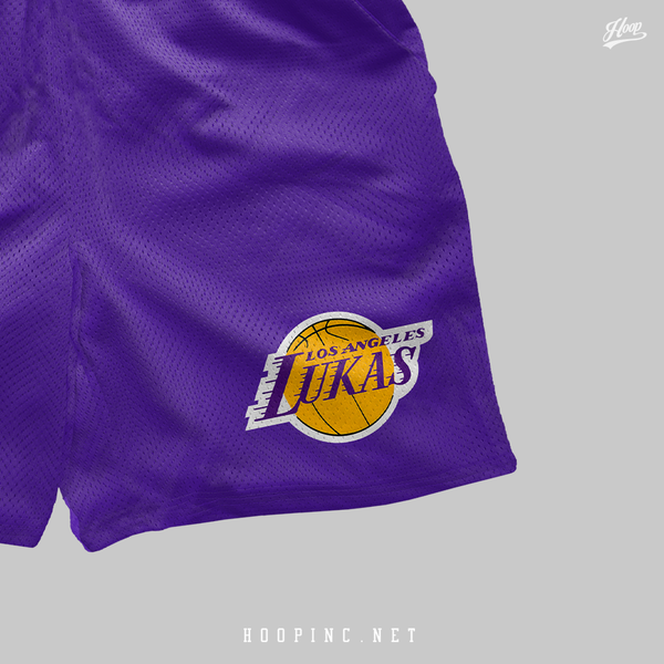 "LA LUKAS 77" basketball shorts