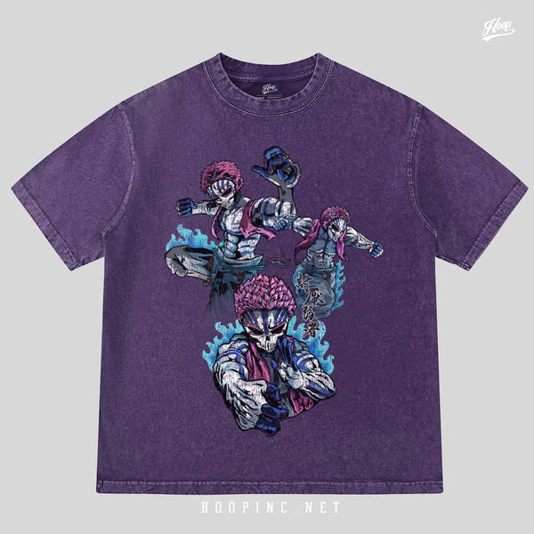 "討厭弱者！Hate the weak! " Washed Tee