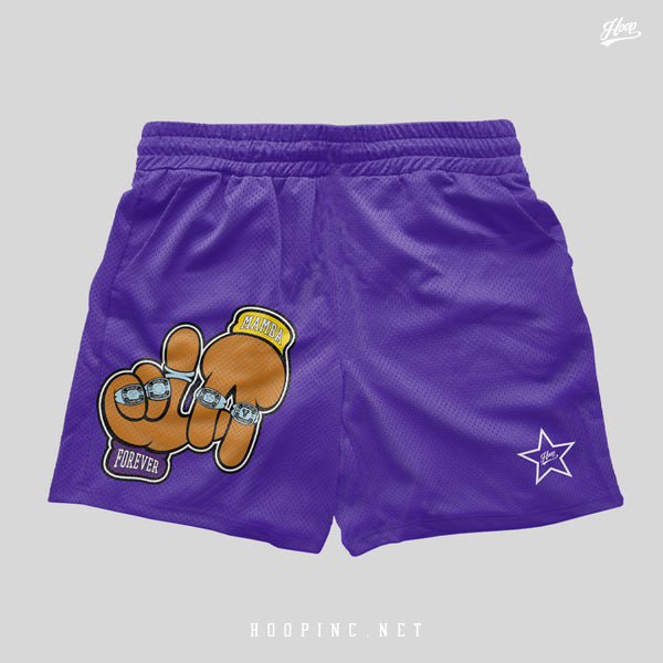 "LA Mamba Forever" basketball shorts