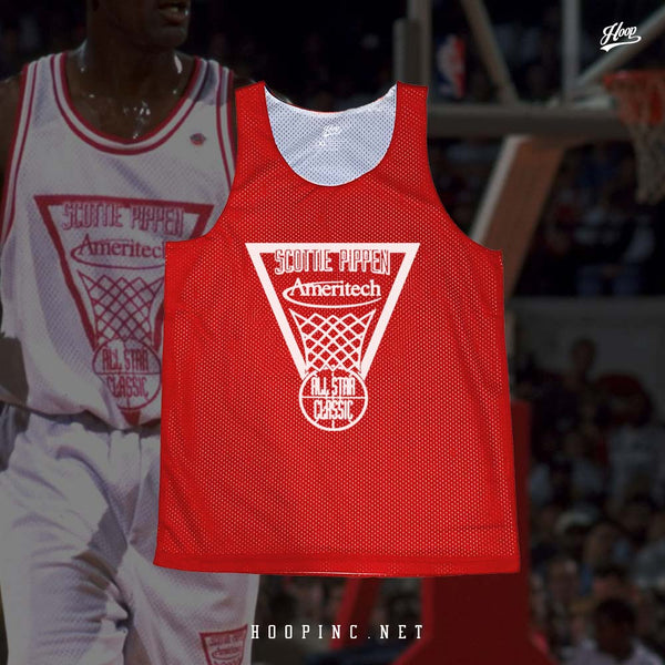 "Pippen Charity Game" Retro Reversible Jersey