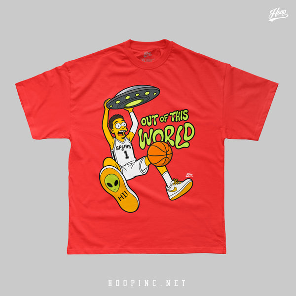 "Wemby Alien Out of This World" tee