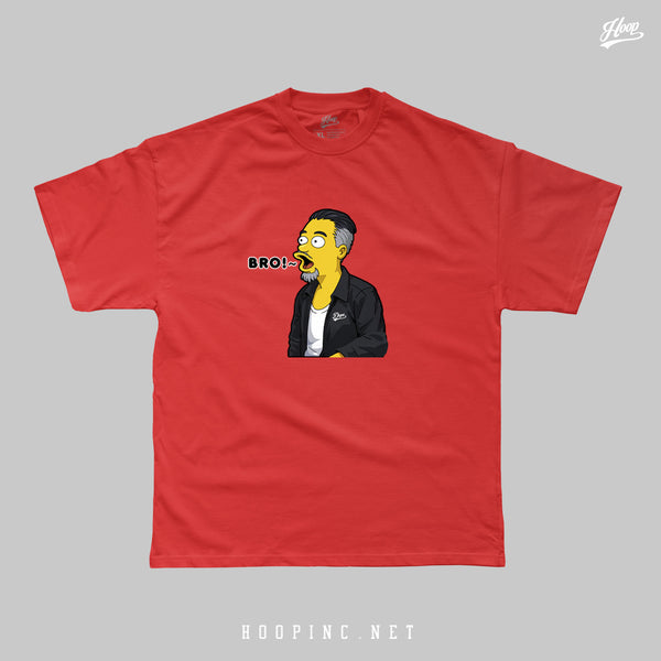 "BRO~" heavy weight tee