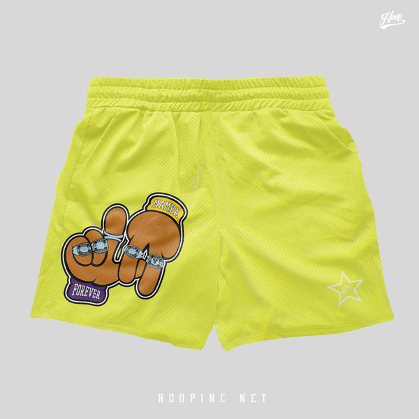 "LA Mamba Forever" basketball shorts