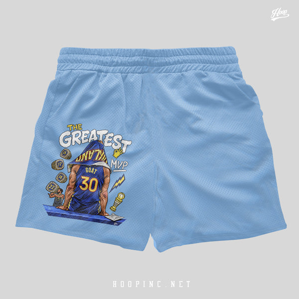 "The Greatest GOAT 30" basketball shorts