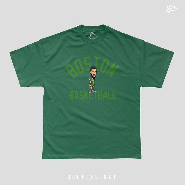 "BOSTON BASKETBALL" Heavy Weight Tee