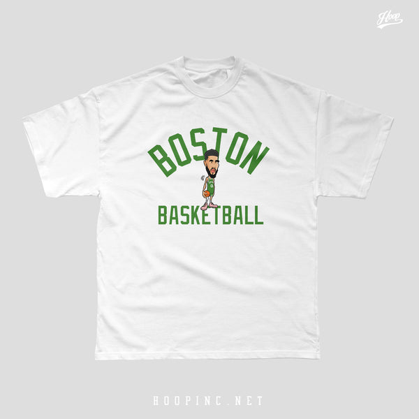 "BOSTON BASKETBALL" Heavy Weight Tee