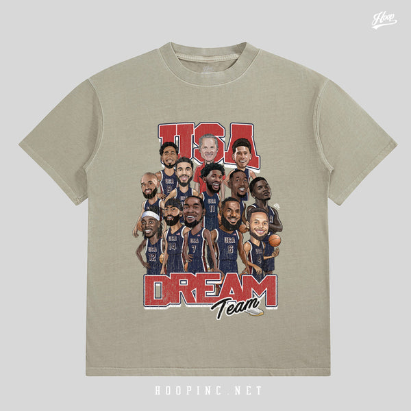 "USA Dream Team 2024" Washed Tee