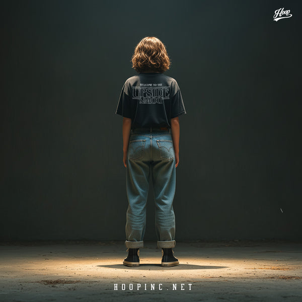 "Upside Down World - Light Bulb" Washed Tee