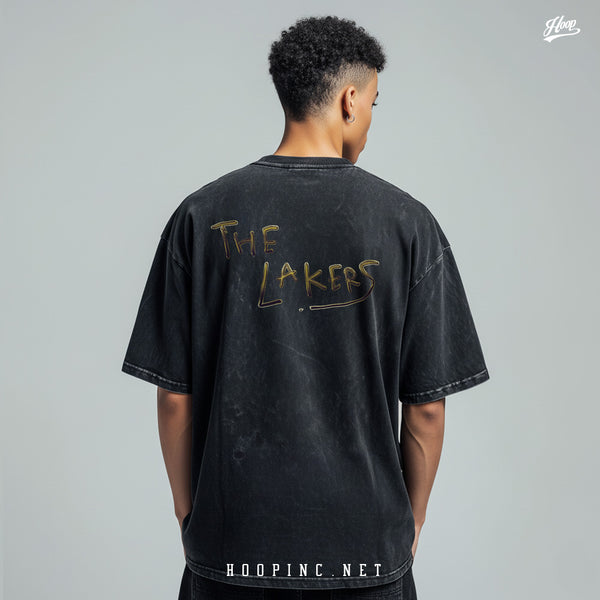 "Crazy Head - The Lakers" Washed Tee