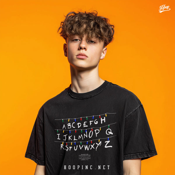 "Upside Down World - Light Bulb" Washed Tee