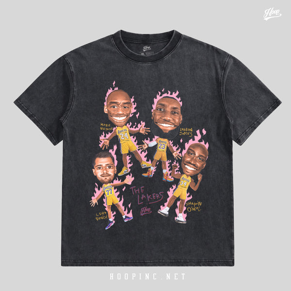 "Crazy Head - The Lakers" Washed Tee