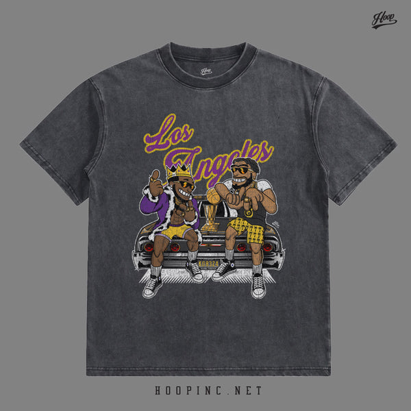 "AD & BRON" Washed Tee