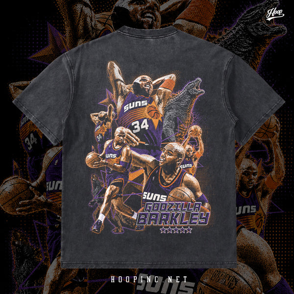 "Barkley vs Godzilla" Washed Tee