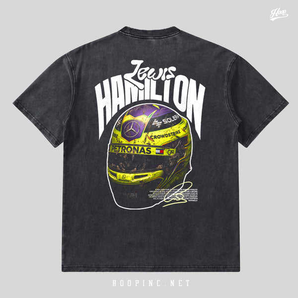 "F1 Racing - Hamilton Helmet 2024" Washed Tee