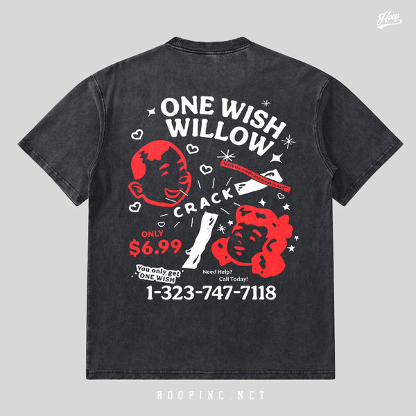 "Obsession One Wish Willow" Washed Tee