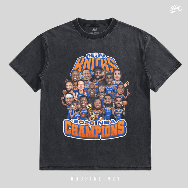 "NEW YORK CHAMPION 2026" Washed Tee