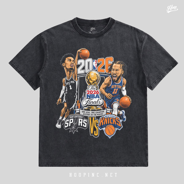 "FINALS 2026 COMIC STYLE" Washed Tee