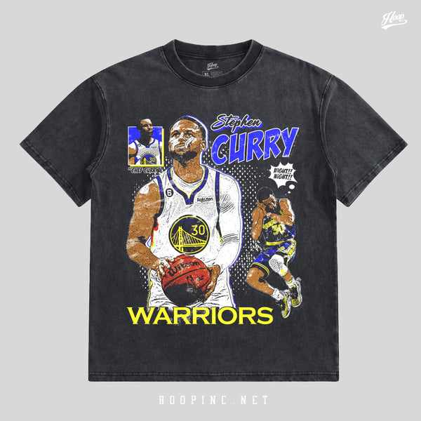 "CURRY COMIC STYLE" Washed Tee