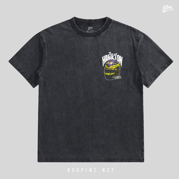 "F1 Racing - Hamilton Helmet 2024" Washed Tee