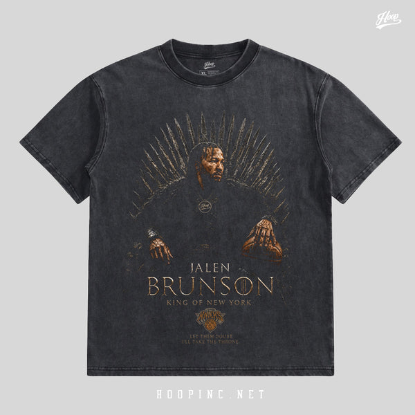 "King of New York Brunson" Washed Tee