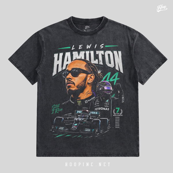 "Hoopinc Racing Poster #44" Retro Washed Tee
