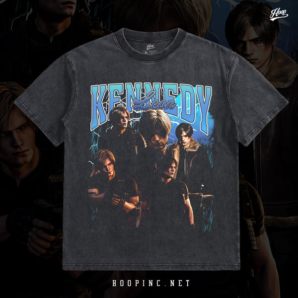 "RE9 - Leon" Washed Tee