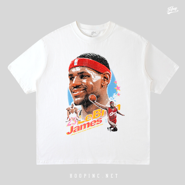 "2003 Draft Class - leBron" Washed Tee