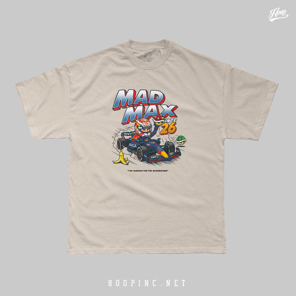 "Mad Max Mario Kart" heavy weight tee