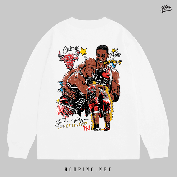 "FLU GAME" Oversize Long sleeve tee