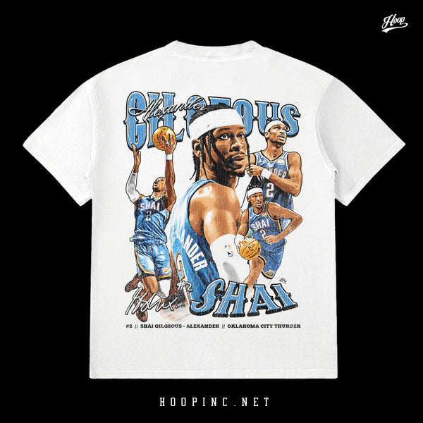 "SGA SHAI" Washed Tee