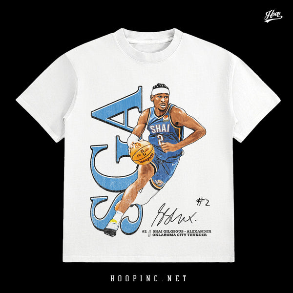 "SGA SHAI" Washed Tee