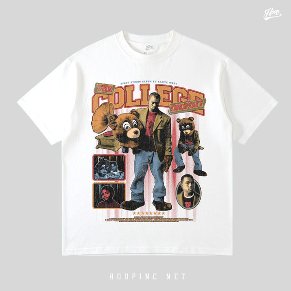 "Kanye The College Dropout" Washed Tee