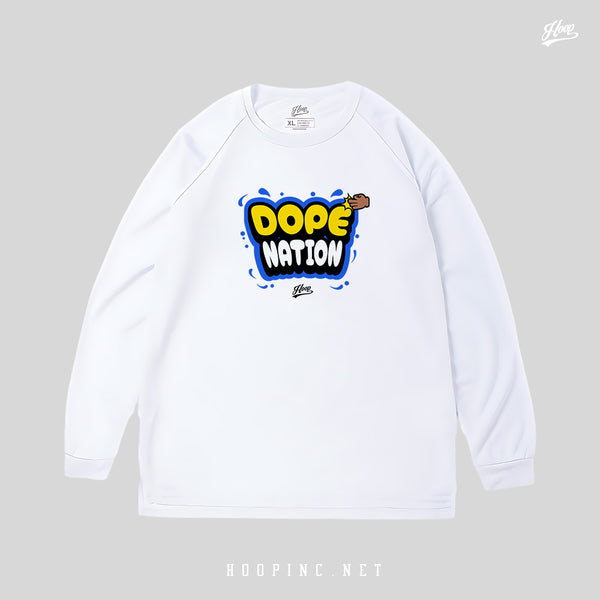 "DOPE NATION" Long sleeve quick dry shooting tee